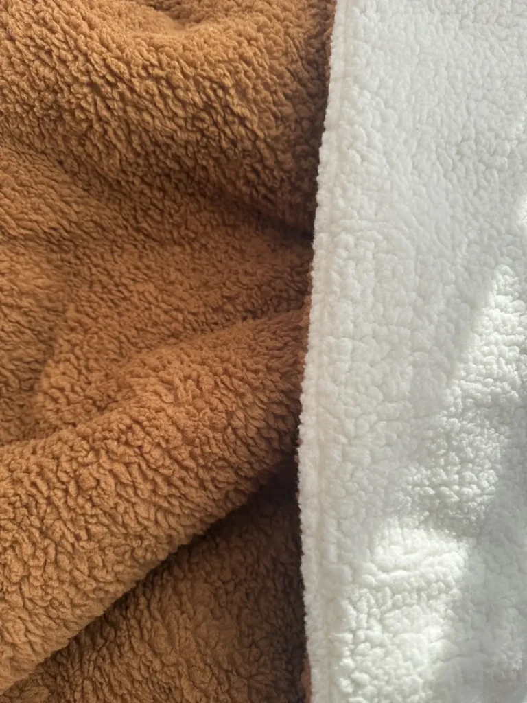 Reversible Teddy Blanket with Pillow