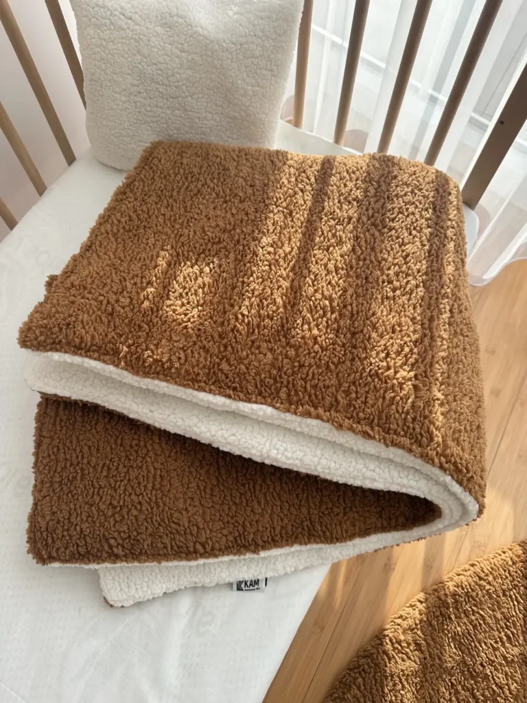Reversible Teddy Blanket with Pillow