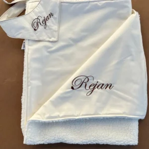 Personalized Blanket and Bib Set