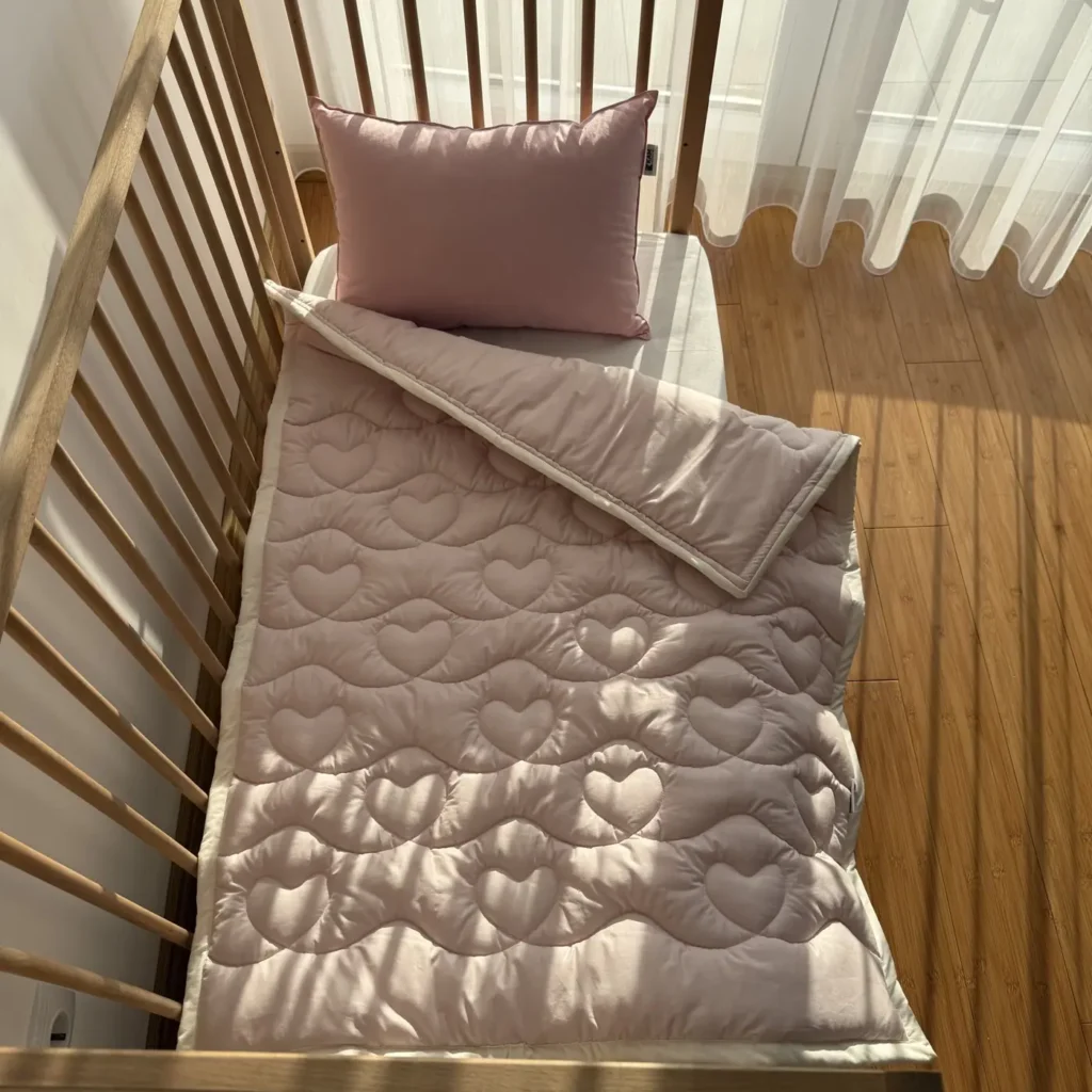 Quilted Hearts Toddler Comforter