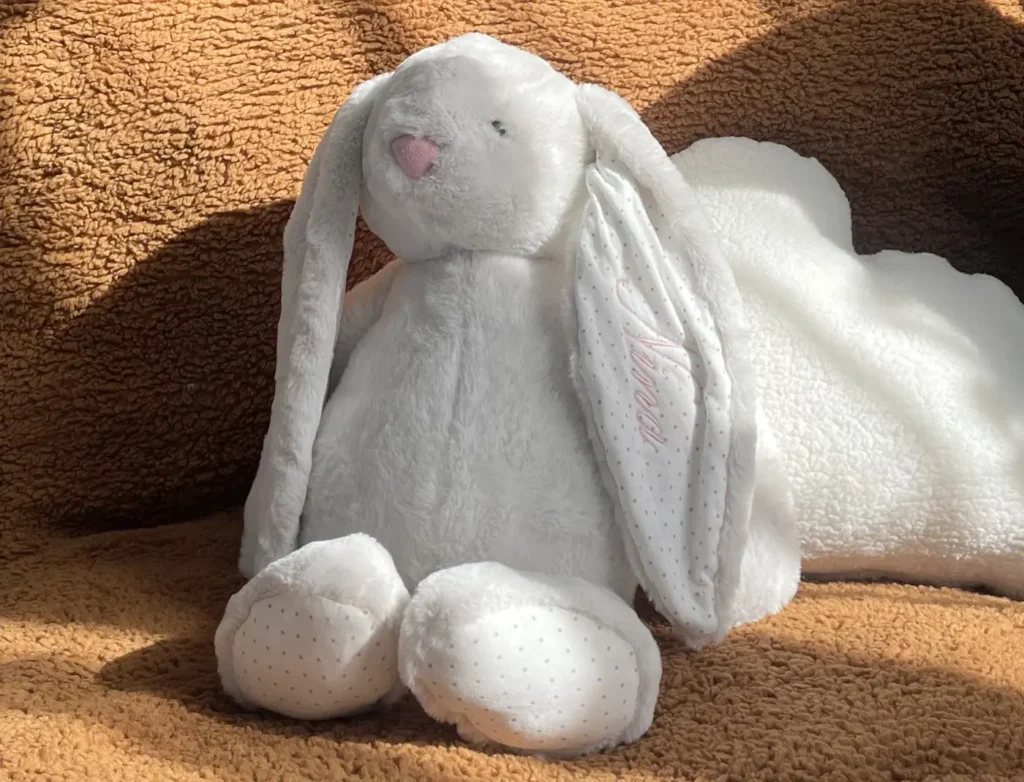 Personalized Plush Bunny