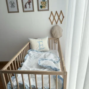 Initial Pillow and Blanket Set
