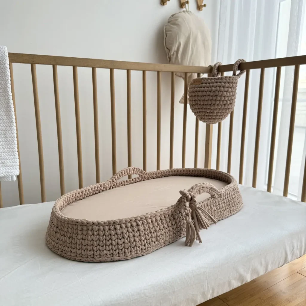 Crochet Changing Basket