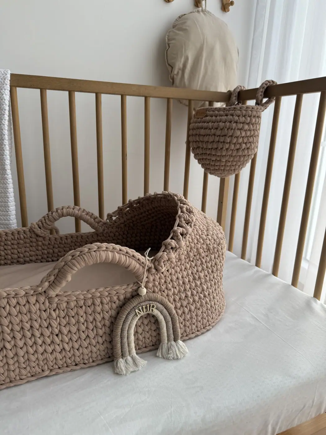 Personalized Macramé Name Rainbow